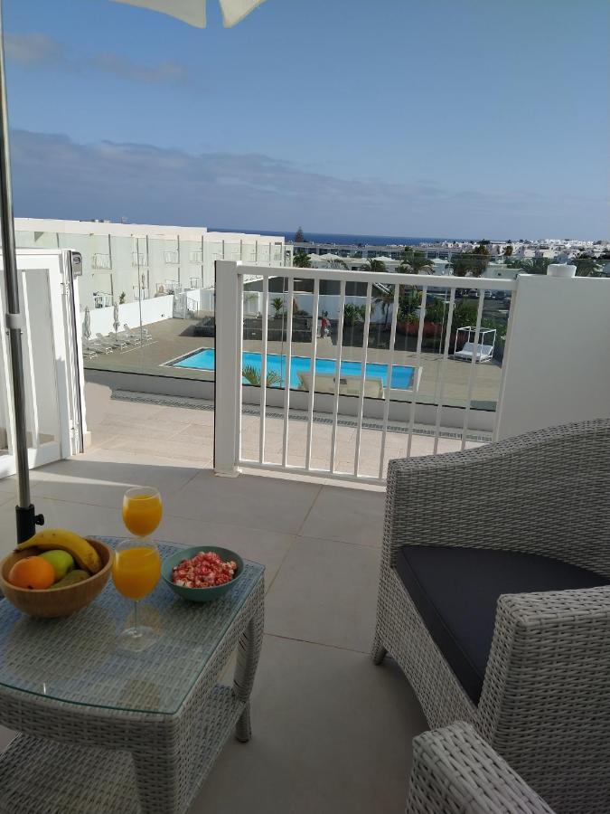 Apartment Namaste- Amazing Sea View & Infinity Pool - Good Wifi - Smart Tv-Residence Senator Costa Teguise Exterior foto